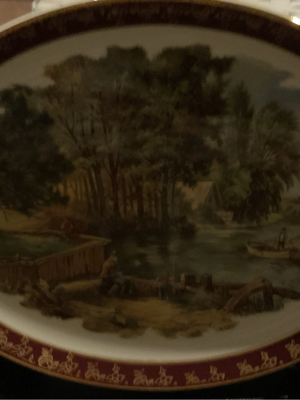 Vintage weatherby Royal ware oval platter. Excellent condition